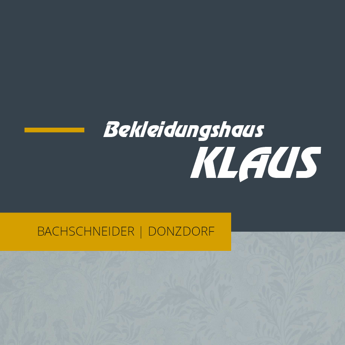 Bekleidungshaus Klaus