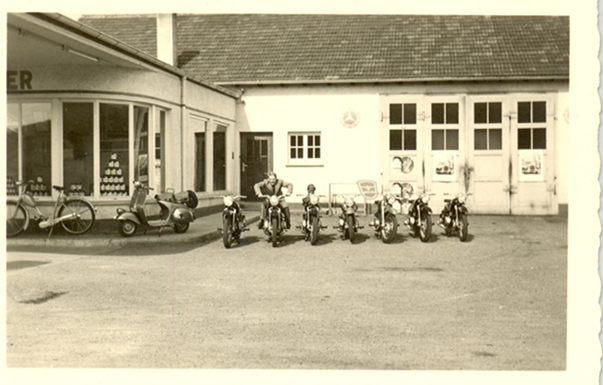 Das Autohaus Wilhelm Müller 1950
